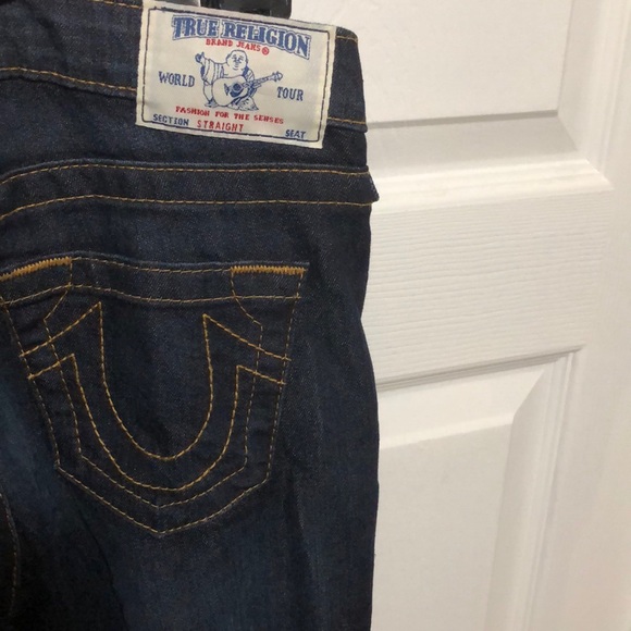 True Religion Straight dark blue jeans, size 28 , - Picture 7 of 7